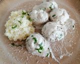 Foto del paso 17 de la receta: Albóndigas de berenjena y soja en salsa de setas