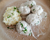 Foto del paso 17 de la receta: Albóndigas de berenjena y soja en salsa de setas