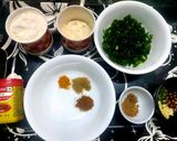 A picture of step 1 of Spring Onion Paratha.