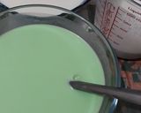 Foto langkah ke 5 dari resep Kue Lapis Pepe Pandan.