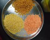 Mutter paneer, paratha with zeera rice and dalfry recipe step 6 photo