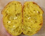 Foto langkah ke 21 dari resep Kunyit Jinten Hitam Italian Herbs Cheese Sourdough Bread.