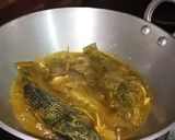 A picture of step 5 of Fish Curry.