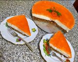 Pas rețetă Cheesecake cu pepene 4 fotografie