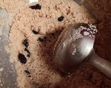 A picture of step 3 of Semolina halwa.