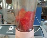 รูปขั้นตอนการทำที่ 3 ของ แตงโมซอร์เบท(Sorbet)