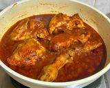 Foto langkah ke 8 dari resep Nasi Kuning Banjar dengan Ayam Telur Bumbu Habang.