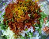 A picture of step 2 of Besan Chila.