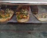 A picture of step 10 of Grilled two-in-one open sandwich.
