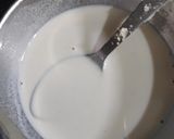 A picture of step 2 of Thandai Seasame cookies.