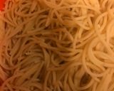 Foto del paso 1 de la receta: Tallarines con salsa