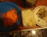 Foto del paso 4 de la receta: Tarta de arroz, pollo y zanahoria