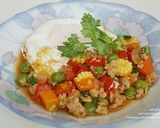 รูปขั้นตอนการทำที่ 4 ของ ไข่ดาวทรงเครื่อง