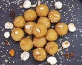 A picture of step 5 of Churma laddoo.