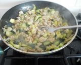 Foto del paso 13 de la receta Rape con salsa de hígado de rape, calabacín y puerro