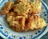 Foto langkah ke 4 dari resep Menu sederhana, jamur Krispy ekonomis, simpel.