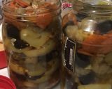 Foto del paso 3 de la receta: Escabeche de zuchini, berenjena, aceitunas negras, zanahoria y cebolla