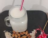 A picture of step 4 of Almonds Oats milk.