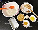 Hình bước làm 1 của món Bánh mì yến mạch táo