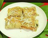 A picture of step 7 of Omlette Bread.