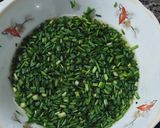 Hình bước làm 3 của món Đậu rán tẩm hành