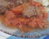 Foto del paso 1 de la receta: 🍽 🧆 🍅 Albóndigas de carne en salsa con puré de papas