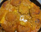 ডালের বড়া তরকারি (daler borar torkari recipe in Bengali) রেসিপি ধাপ - 5 ছবি