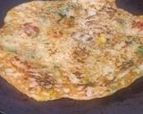 A picture of step 5 of Suji pancakes.