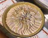 Une image de l'étape 5 de Tarte pommes anciennes,crème et vanille (pâte brisée « tonic »).