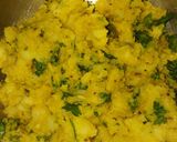 A picture of step 1 of Vada pav.