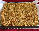 A picture of step 6 of Nutty Cranberry Granola.