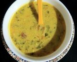 A picture of step 5 of Mix veggies punjabi kadhi.
