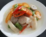Foto langkah ke 5 dari resep Tumis Sayuran Bakso.