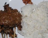 Foto langkah ke 7 dari resep Sate Jamur Tiram + bumbu kacang.