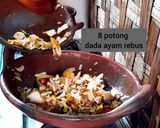 Foto langkah ke 3 dari resep Ayam Suwir Kecap.