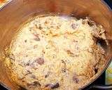 Sós palacsinta párnák sajtos gombás raguval töltve gazdagon recept fázis 3 fotója