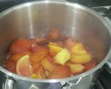 A picture of step 2 of Sweet and spiced stewed plums.