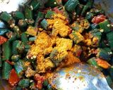 भिंडी (bhindi recipe in hindi) रेसिपी चरण 3 फोटो