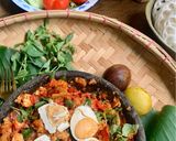 Foto langkah ke 6 dari resep Sambal tempe telur asin.