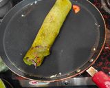 A picture of step 5 of Sprouts Dosa.