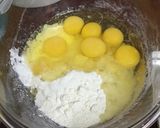 Foto langkah ke 1 dari resep Bolu gulung ekonomis ala ci Tintin Rayner.