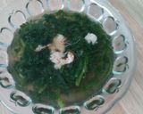 Hình bước làm 2 của món Canh rau tần ô nấu tôm