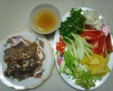 Hình bước làm 2 của món canh chua cá đuối