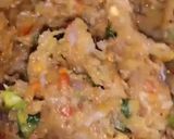 A picture of step 2 of Chicken 🐔 seekh kabab curry.