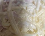 Foto del paso 6 de la receta: Tallarines con nata y revuelto