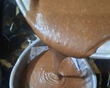 A picture of step 5 of Heart chocolate cake.
