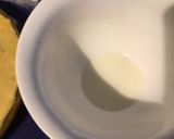 Une image de l'étape 4 de Tarte aux pêches jaunes et amandes (pâte brisée épeautre, semoule fine et lait).