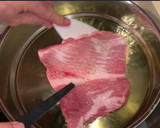 Foto del paso 1 de la receta: Secreto de cerdo a la cerveza (con champiñones)