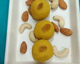 A picture of step 4 of Besan ke Ladoo.