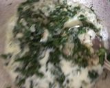 A picture of step 4 of Spinach Pasta.